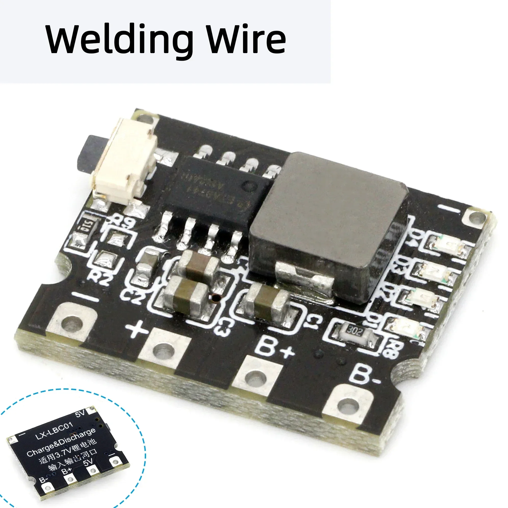 Модуль зарядки литиевого аккумулятора 5 В, 2 а/А, порт type-C, USB-выход, нормально открытая мобильная зарядка
Модуль зарядки литиевого аккумулятора 5 В, 2 а/А, порт type-C, USB-выход, нормально открытая мобильная зарядка