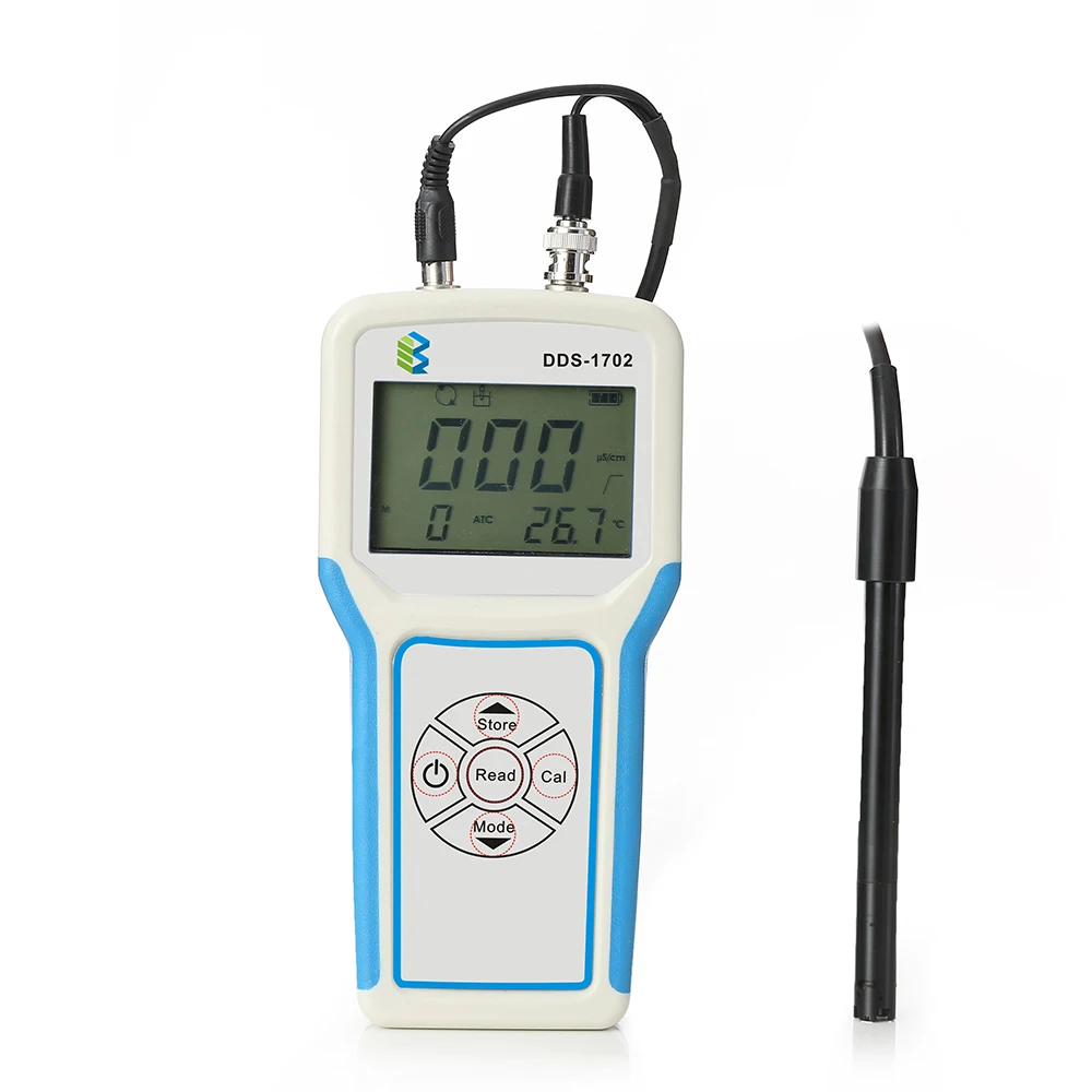 DDS-1702 Digital conductivity Meter Portable Tester Measure Aquarium Water Swimming Pool
DDS-1702 Digital conductivity Meter Portable Tester Measure Aquarium Water Swimming Pool