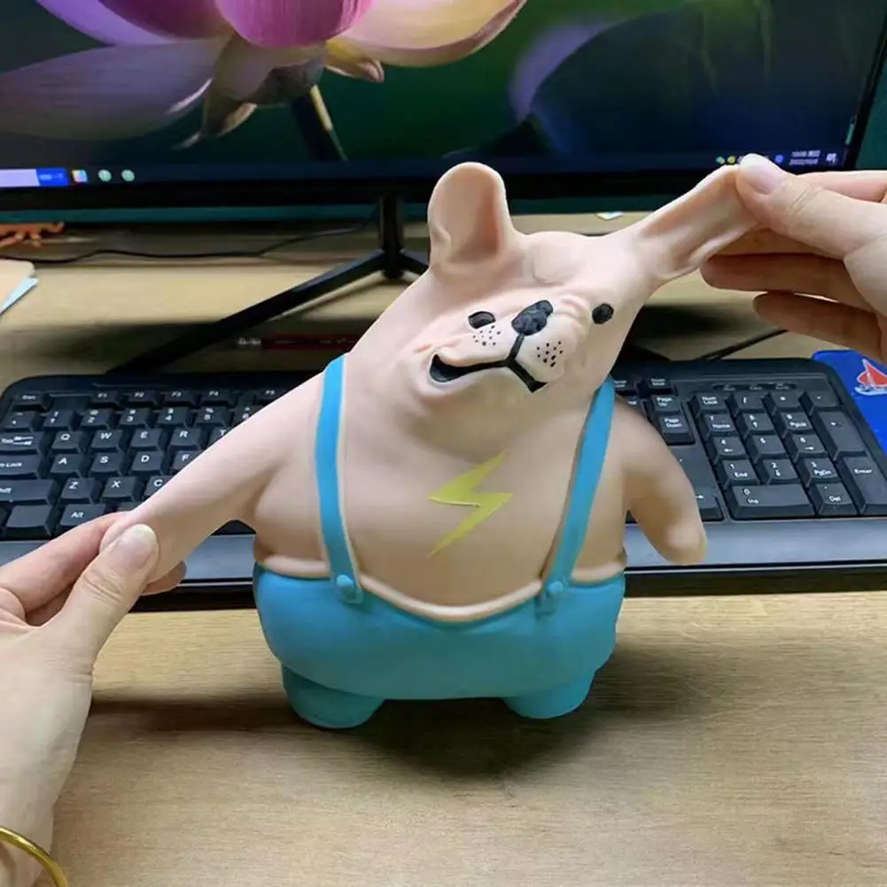 Soft Squeezing Bulldog Sensory Anti-stress Toy Squeeze Fidget Toy Adorable Relieve Stress
Soft Squeezing Bulldog Sensory Anti-stress Toy Squeeze Fidget Toy Adorable Relieve Stress