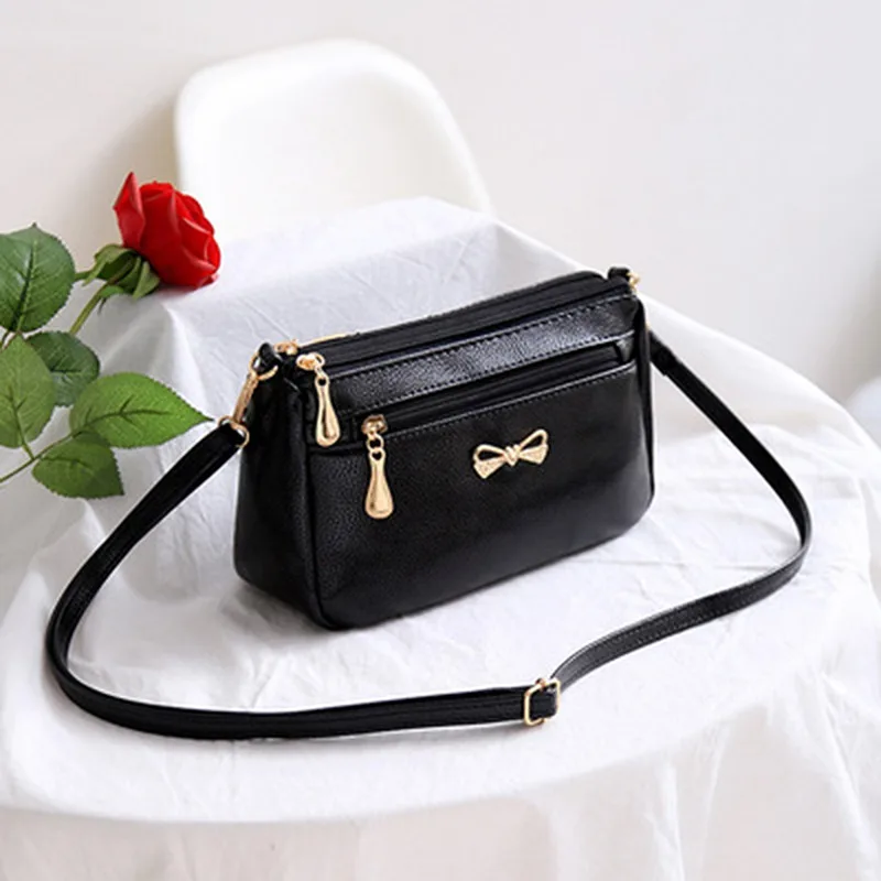 Small Women Messenger Bag Female PU Leather Sweet Shoulder Bag Mini Solid Color Handbag Women Zipper High Capacity Crossbody Bag
Small Women Messenger Bag Female PU Leather Sweet Shoulder Bag Mini Solid Color Handbag Women Zipper High Capacity Crossbody Bag