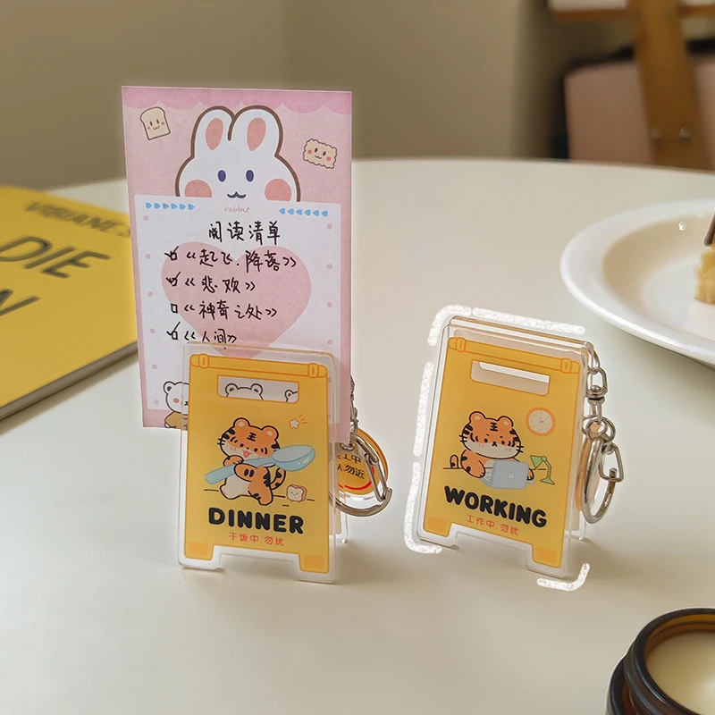Cartoon Tiger Acrylic Display Board Memo Clips Photo Holder Clamps Stand Card Desktop Message Clip Ornament Keychain Accessories
Cartoon Tiger Acrylic Display Board Memo Clips Photo Holder Clamps Stand Card Desktop Message Clip Ornament Keychain Accessories