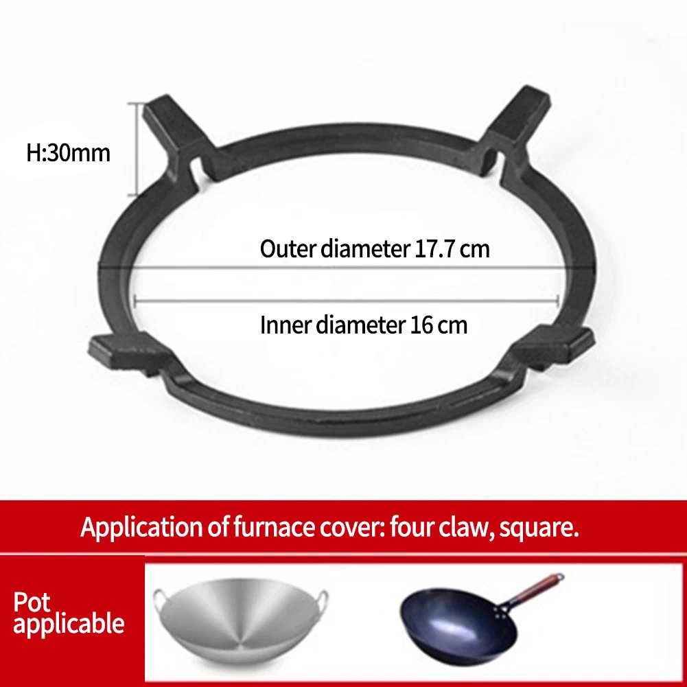 Universal Cast Iron Wok Holder Non-slip Small Pot Holder For Round Base Wok/pan Supporting Kitchen Tools Accessories
Universal Cast Iron Wok Holder Non-slip Small Pot Holder For Round Base Wok/pan Supporting Kitchen Tools Accessories