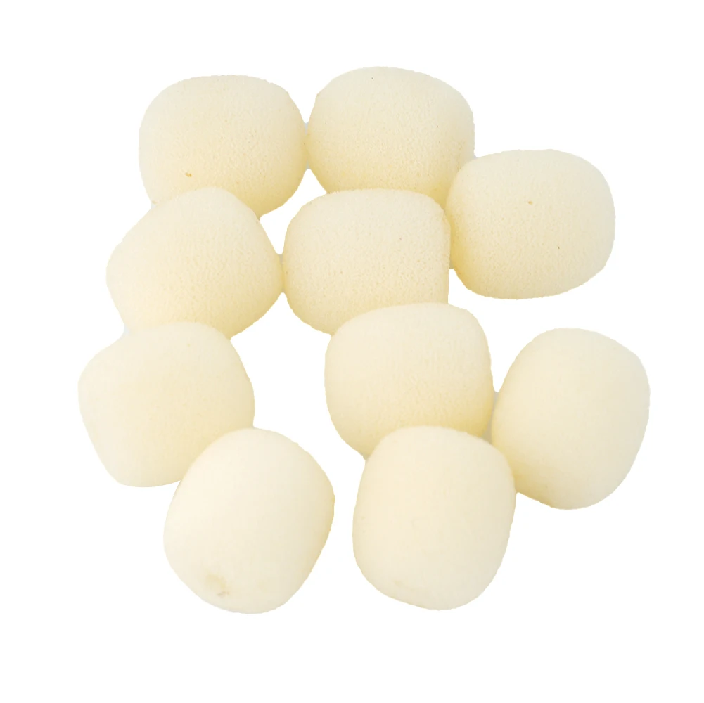 10Pcs Headset Microphone Foam Cover Windscreen Windshield Sponge Covers Microphone Cover For Headworn Mic Beige
10Pcs Headset Microphone Foam Cover Windscreen Windshield Sponge Covers Microphone Cover For Headworn Mic Beige