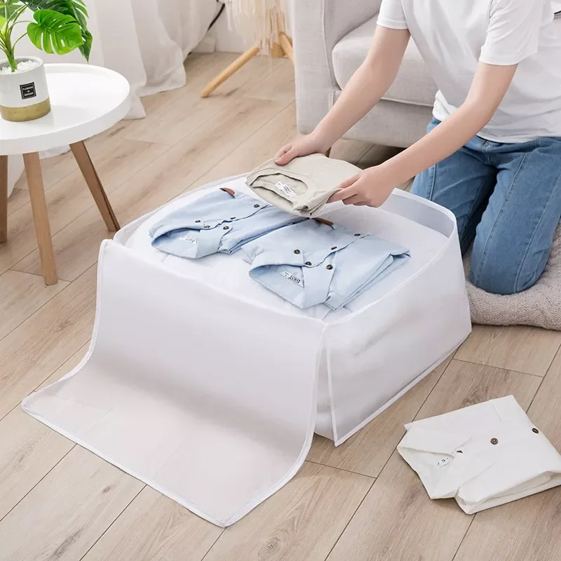 Waterproof Quilt Clothes Organizer Dustproof Closet Organizer Clothes Storage Bag Luggage Storage Bag Bolsa Almacenamiento Ropa
Waterproof Quilt Clothes Organizer Dustproof Closet Organizer Clothes Storage Bag Luggage Storage Bag Bolsa Almacenamiento Ropa