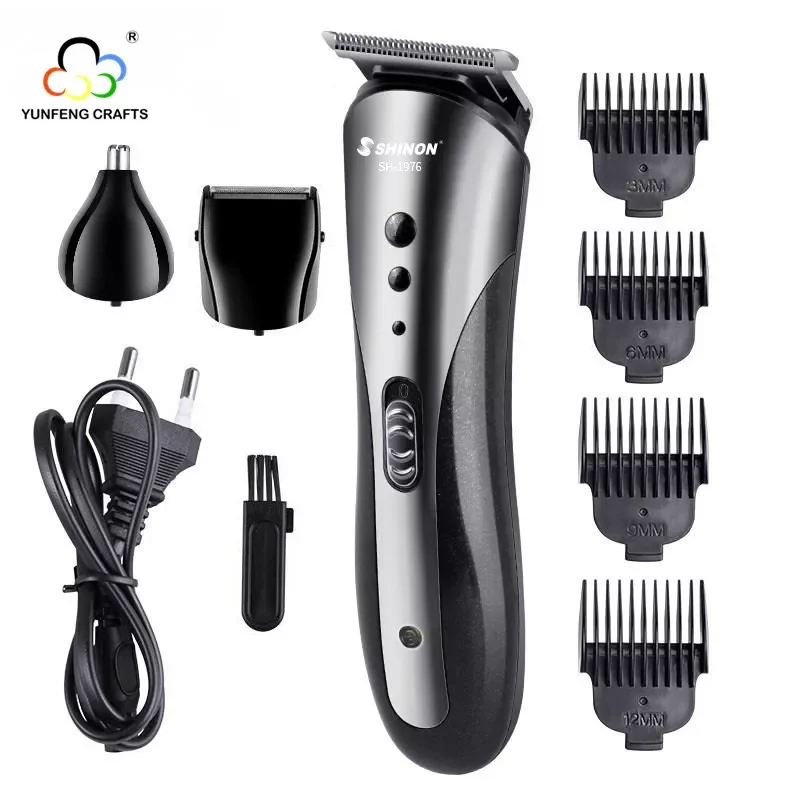 

NEW2023 3 In1 Hair Clippers For Man Multifunction Rechargeable Professional Hair Barber Trimmer Machine Kit Haircut Cutting Set