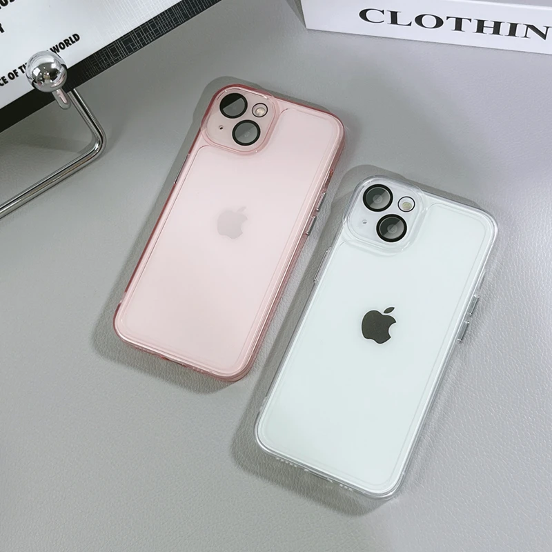 Luxury Tempered Glass Plating Lens Protection Phone Case For iPhone 13 Pro 11 12 Pro Max Transparent shockproof TPU Cover
Luxury Tempered Glass Plating Lens Protection Phone Case For iPhone 13 Pro 11 12 Pro Max Transparent shockproof TPU Cover
