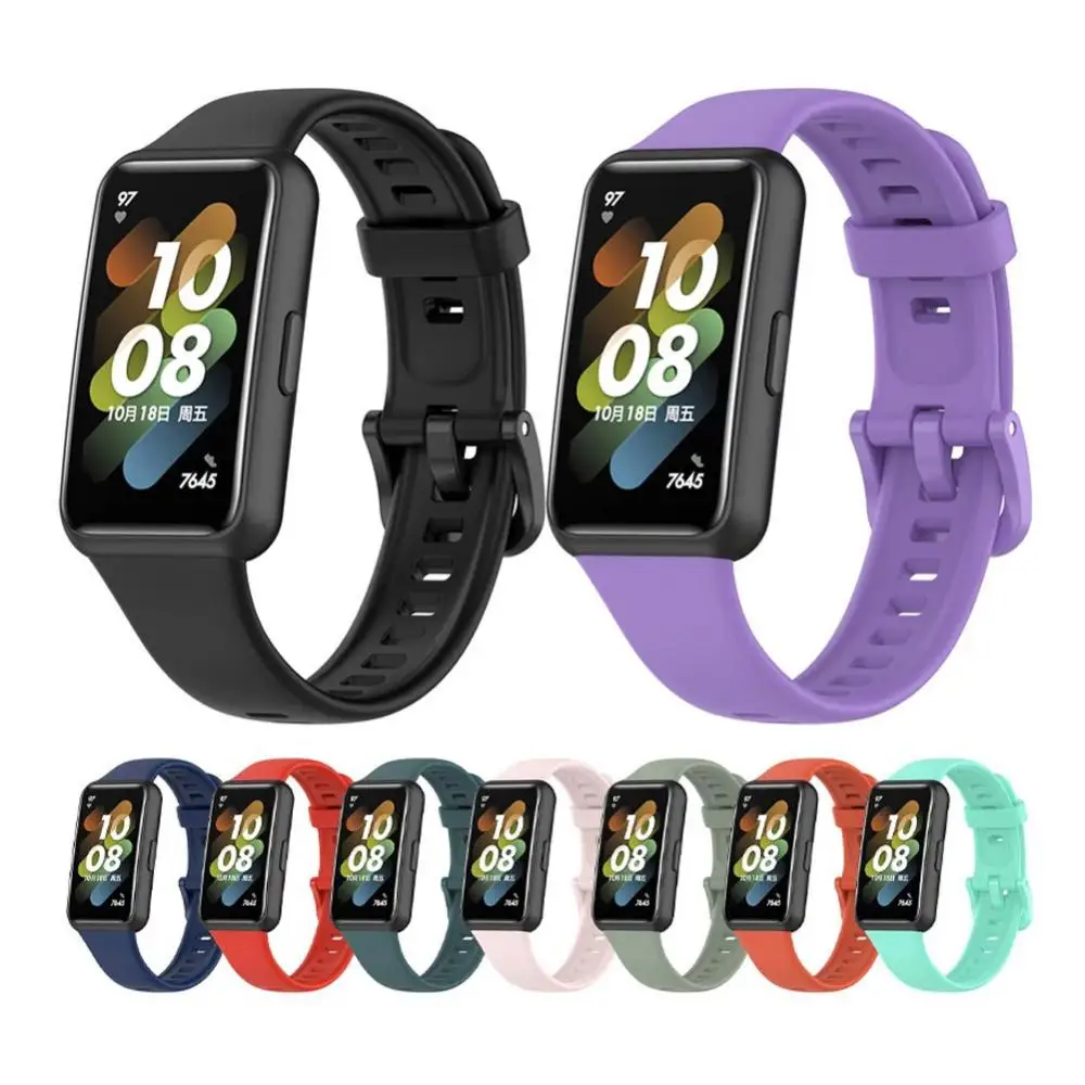 Silicone Watchband For Huawei Band 7 Silicone Strap Correa Bracelet Strap Accessories Sport Bracelet Soft Tpu Wristband
Silicone Watchband For Huawei Band 7 Silicone Strap Correa Bracelet Strap Accessories Sport Bracelet Soft Tpu Wristband