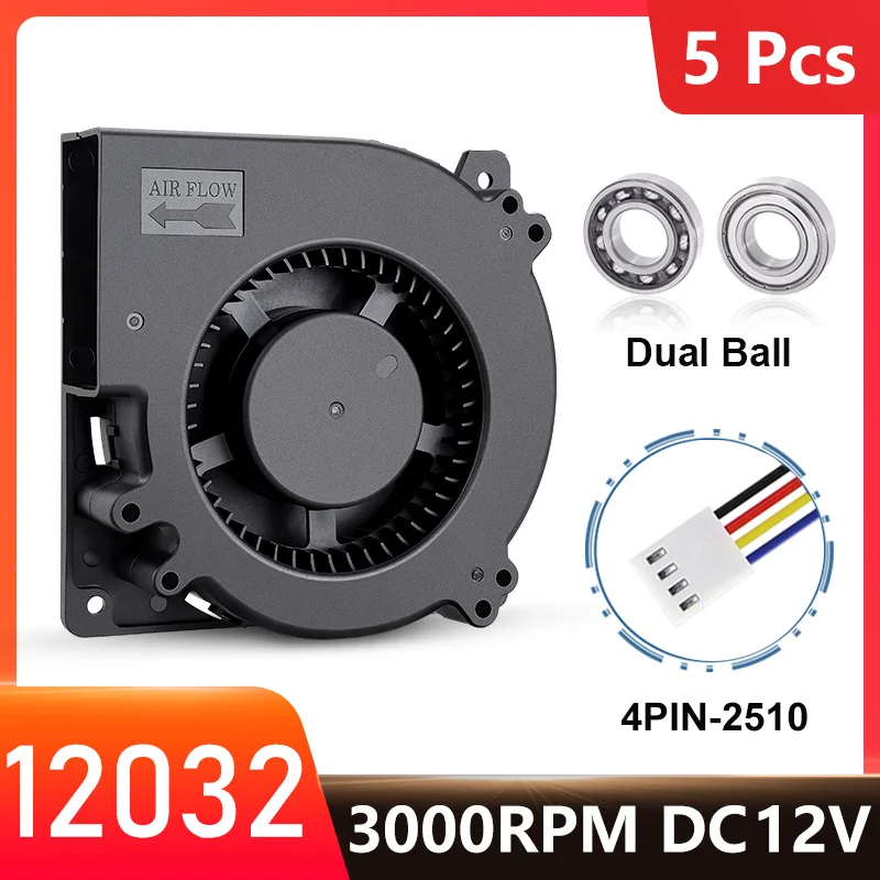 5PCS Gdstime120x120x32mm вентилятор DC 12V 4Pin PWM функция Cooler 12032 двойной шар несущий 12см промышленного вентилятора для шкафов барбекю
5PCS Gdstime120x120x32mm вентилятор DC 12V 4Pin PWM функция Cooler 12032 двойной шар несущий 12см промышленного вентилятора для шкафов барбекю
