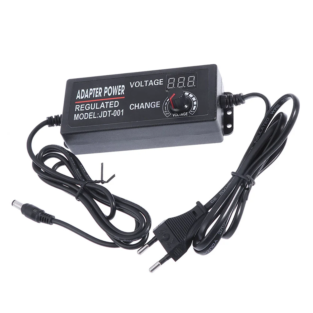 3-12V 5A 60W Adjustable Plug Power Supply Adapter Engine Controller Digital Screen with EU Plug
3-12V 5A 60W Adjustable Plug Power Supply Adapter Engine Controller Digital Screen with EU Plug