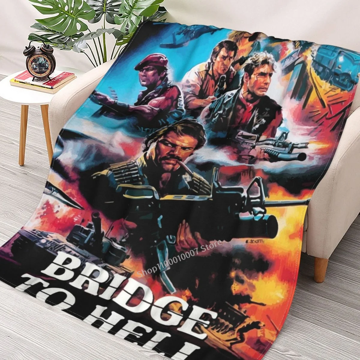 Bridge To Hell (1986) Throw Blanket 3D printed sofa bedroom decorative blanket children adult Christmas gift
Bridge To Hell (1986) Throw Blanket 3D printed sofa bedroom decorative blanket children adult Christmas gift