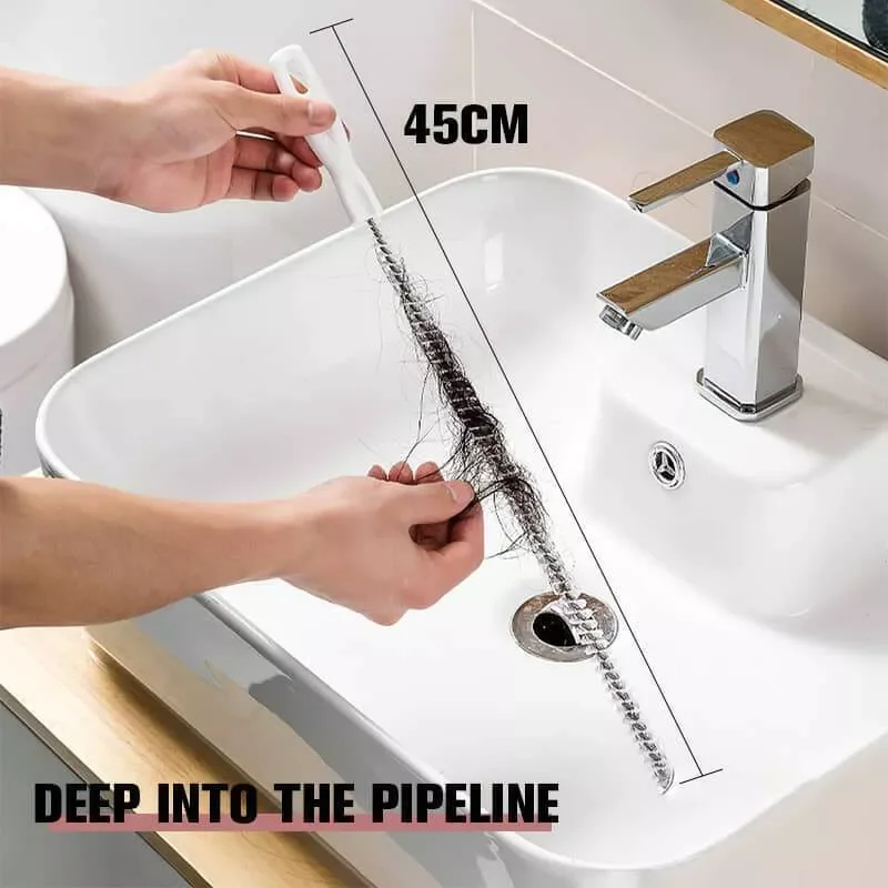 inch Pipeline Dredging Brush Lengthened Bendable Bathroom Kitchen Cleaning Sewer Accessories
inch Pipeline Dredging Brush Lengthened Bendable Bathroom Kitchen Cleaning Sewer Accessories