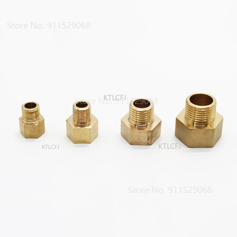 1/8" 1/4" 3/8" 1/2" Male to Female Thread Brass Pipe Connectors Brass Coupler Adapter
1/8" 1/4" 3/8" 1/2" Male to Female Thread Brass Pipe Connectors Brass Coupler Adapter