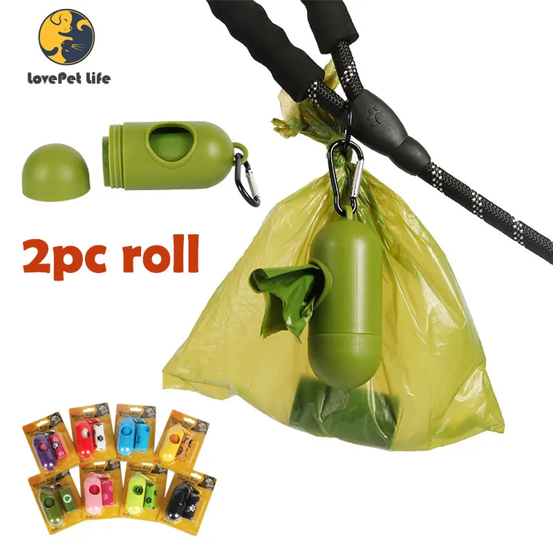2 Roll(30PCS) Portable Dog Poop Bags Dispenser Disposable Dog Waste Bags Outdoor Garbage Storag Box for Cat Puppy Pet Cleaning T
2 Roll(30PCS) Portable Dog Poop Bags Dispenser Disposable Dog Waste Bags Outdoor Garbage Storag Box for Cat Puppy Pet Cleaning T