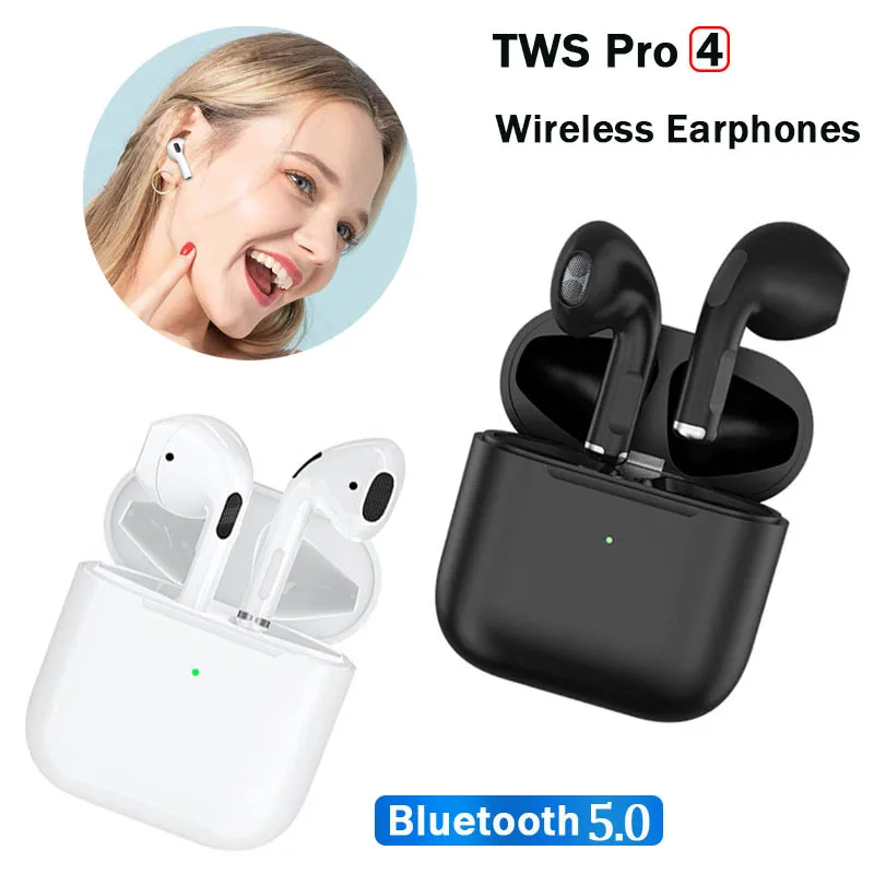 Беспроводные наушники Pro 4 TWS, Bluetooth 5,0, мини-наушники-вкладыши, наушники-вкладыши, Спортивная гарнитура для режима «свободные руки» для iPhone, ...
Беспроводные наушники Pro 4 TWS, Bluetooth 5,0, мини-наушники-вкладыши, наушники-вкладыши, Спортивная гарнитура для режима «свободные руки» для iPhone, ...