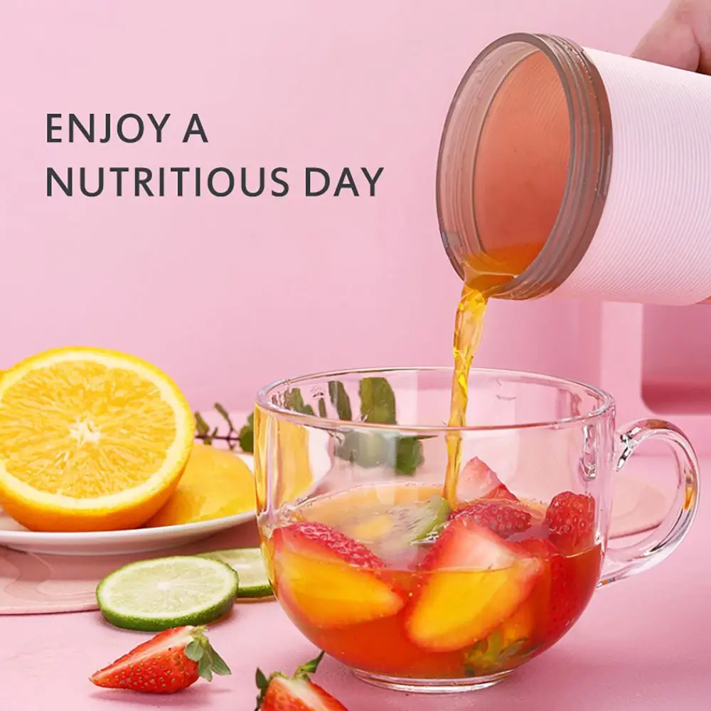 1pPC 300ML Electric Juicer Portable Smoothie Blender 6 Knife Mini Blenders Mobile Charger Mixer Juicers Cup For Travel
1pPC 300ML Electric Juicer Portable Smoothie Blender 6 Knife Mini Blenders Mobile Charger Mixer Juicers Cup For Travel