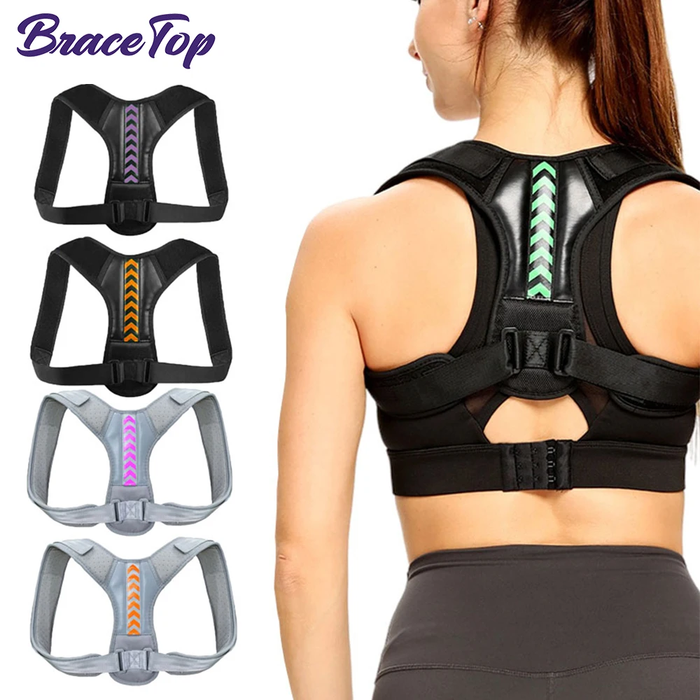 BraceTop Medical Adjustable Back Posture Corrector Shoulder Support Lumbar Back Belt Back Straightener Posture Brace Corset New
BraceTop Medical Adjustable Back Posture Corrector Shoulder Support Lumbar Back Belt Back Straightener Posture Brace Corset New