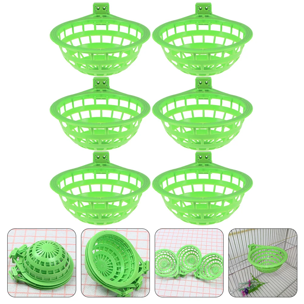 6 Pcs Artificial Birds Nest Relaxing Basin Hideaway Bird's Bowl Cage Pigeon Parrot
6 Pcs Artificial Birds Nest Relaxing Basin Hideaway Bird's Bowl Cage Pigeon Parrot