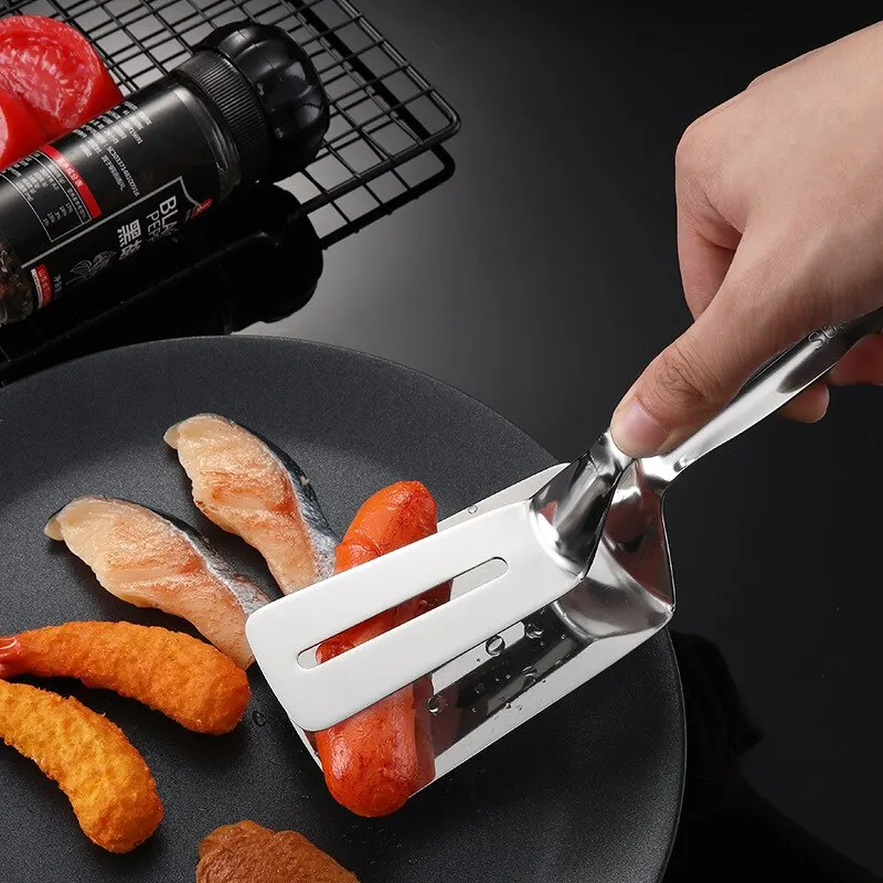 Stainless Steel Steak Clip Pancake Fried Fish Roast Meat Clip Barbecue Pliers Bread Clip Household Kitchen Tools
Stainless Steel Steak Clip Pancake Fried Fish Roast Meat Clip Barbecue Pliers Bread Clip Household Kitchen Tools