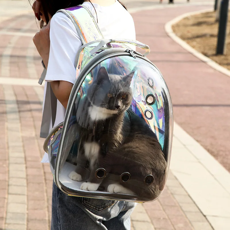Pet Outdoor Portable Large Space Cat Bag Transparent Small Dog Panoramic Breathable Backpack Cat Cage Cat Backpack Carrier
Pet Outdoor Portable Large Space Cat Bag Transparent Small Dog Panoramic Breathable Backpack Cat Cage Cat Backpack Carrier