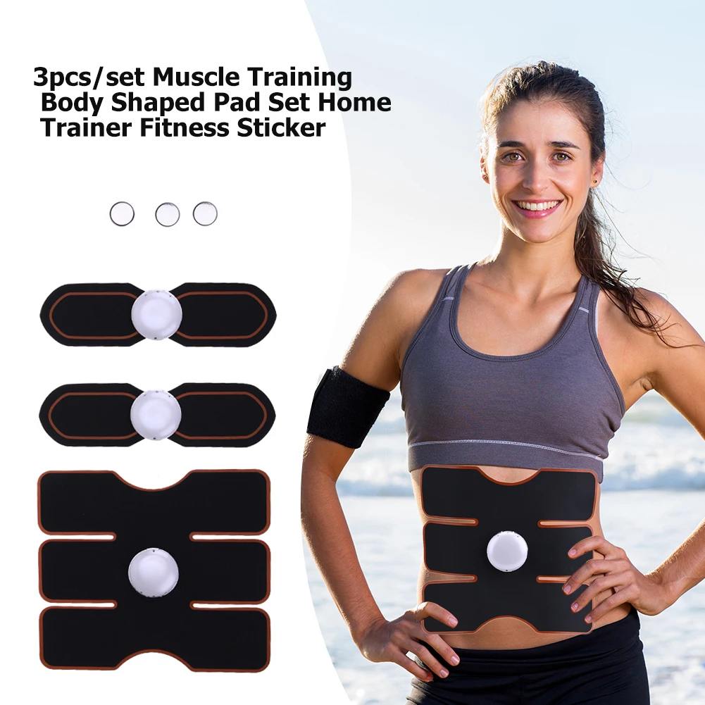 3pcs/set Muscle Training Body Shaped Pad Set Fitness Massage Home Pain Relief Stimulator Physiotherapy Sticker Controller
3pcs/set Muscle Training Body Shaped Pad Set Fitness Massage Home Pain Relief Stimulator Physiotherapy Sticker Controller