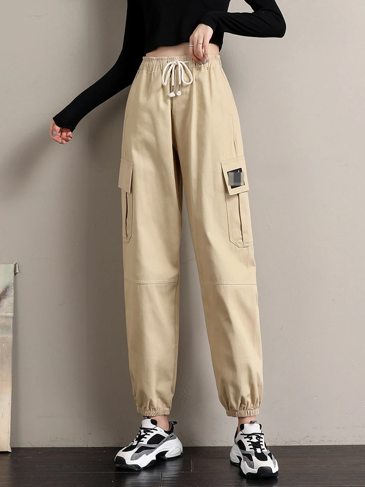 Black Overalls Women's Slim High Waist Autumn Handsome Loose Sports Casual Leggings Pants 2022 New Joggers Women Oversized
Black Overalls Women's Slim High Waist Autumn Handsome Loose Sports Casual Leggings Pants 2022 New Joggers Women Oversized