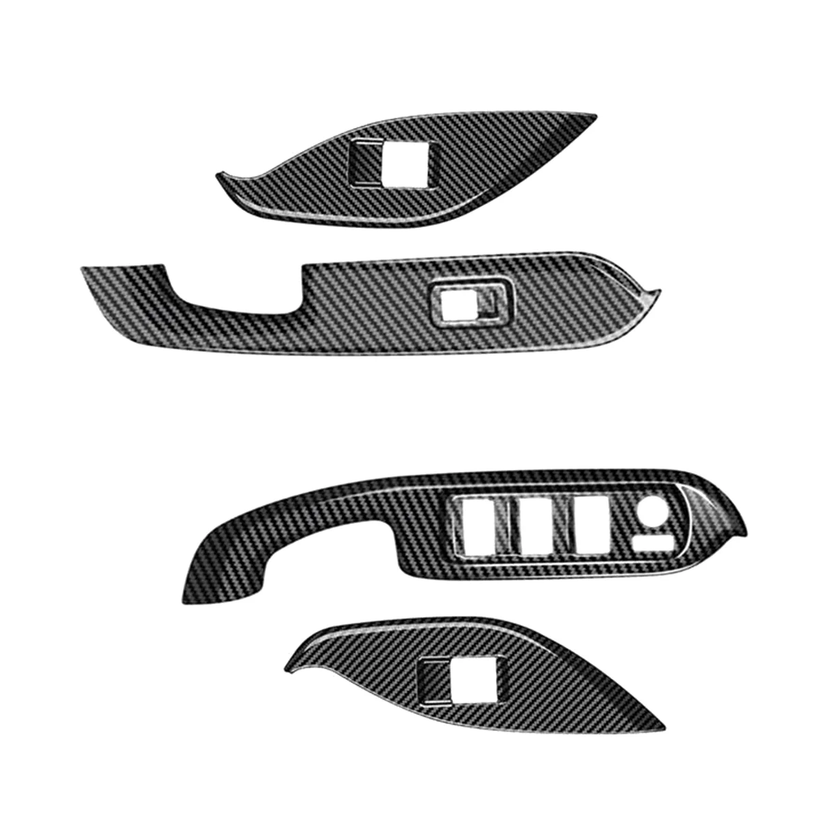 For Toyota Voxy 2022 Car Window Glass Lift Switch Button Panel Cover Trim Sticker ABS Carbon Fiber Door Armrest RHD
For Toyota Voxy 2022 Car Window Glass Lift Switch Button Panel Cover Trim Sticker ABS Carbon Fiber Door Armrest RHD