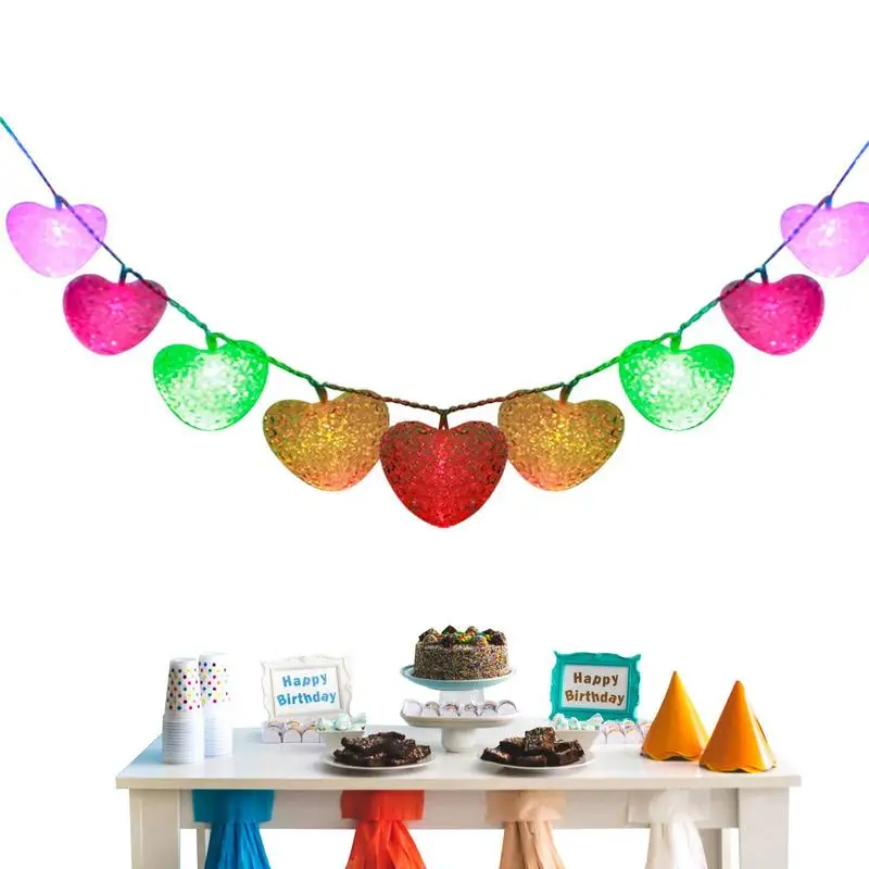 Heart LED String Lights LED String Waterproof Valentine Love Heart Safe And Sturdy LED Heart Fairy Lights For New Year Wedding
Heart LED String Lights LED String Waterproof Valentine Love Heart Safe And Sturdy LED Heart Fairy Lights For New Year Wedding