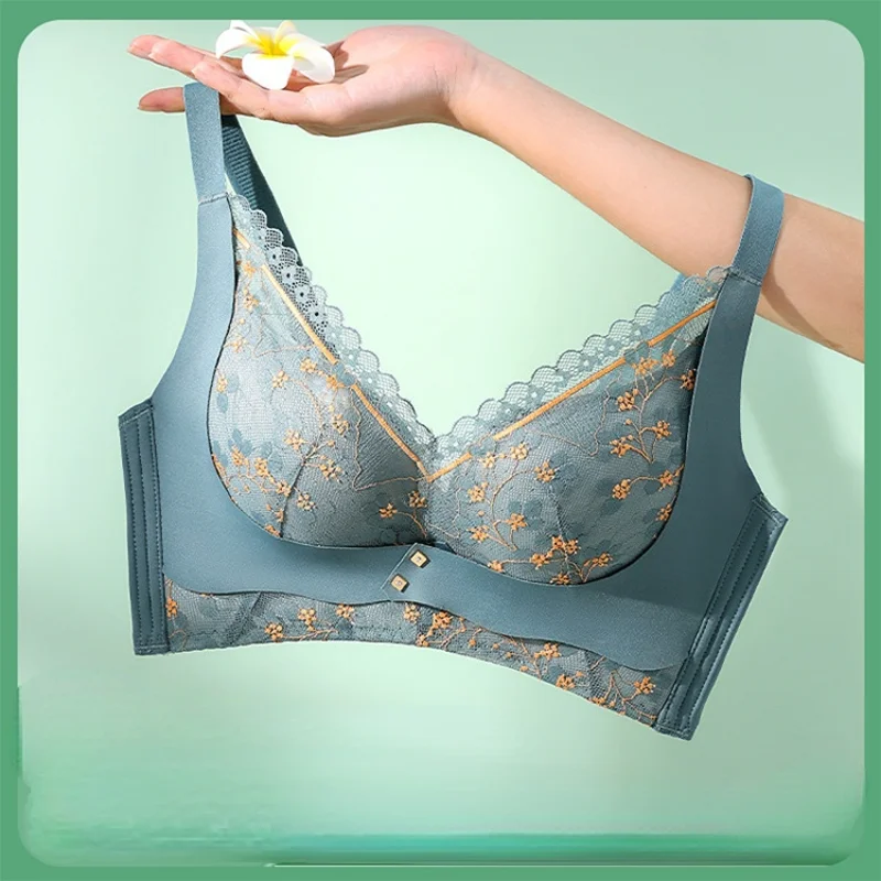 Sexy Lace Embroidery Bras for Women Sexy Push Up Bra Large Size Thin No-wire Gathering Silk Teenage Girls Bra Lingerie Underwear
Sexy Lace Embroidery Bras for Women Sexy Push Up Bra Large Size Thin No-wire Gathering Silk Teenage Girls Bra Lingerie Underwear