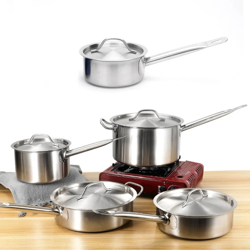 1.5L/1.8L Stainless Steel Saute Pan with Lid Cover Loop Helper Handle Composite Base Kitchen Induction Saucepan Soup Pot
1.5L/1.8L Stainless Steel Saute Pan with Lid Cover Loop Helper Handle Composite Base Kitchen Induction Saucepan Soup Pot