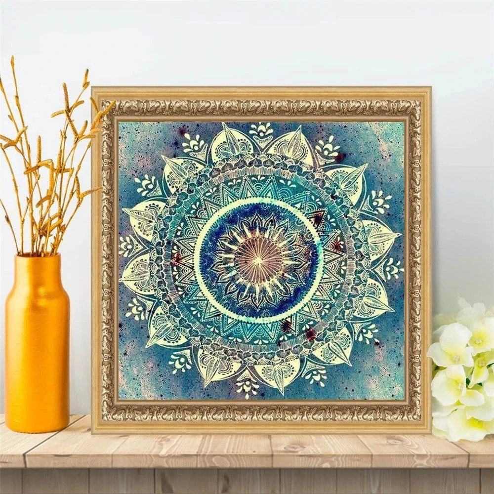 Retro Mandala Canvas Wall Painting Colors Prints Kaleidoscope Pictures for Living Room Vintage Interior Home Decoration
Retro Mandala Canvas Wall Painting Colors Prints Kaleidoscope Pictures for Living Room Vintage Interior Home Decoration