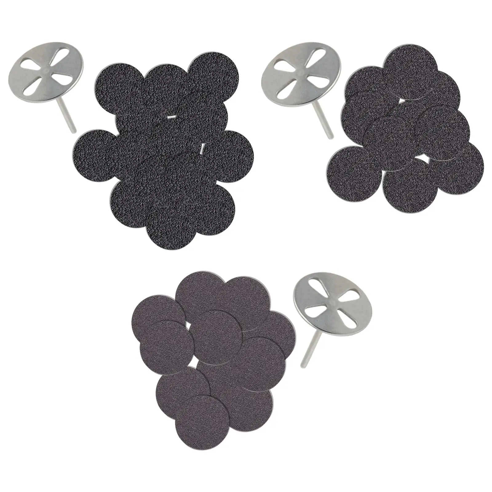 100Pcs 25mm Sand Papers Discs Disposable Replaceable Pads for Electric Foot File Dead Skin Tool Hard Skin Sharp Square Nails
100Pcs 25mm Sand Papers Discs Disposable Replaceable Pads for Electric Foot File Dead Skin Tool Hard Skin Sharp Square Nails