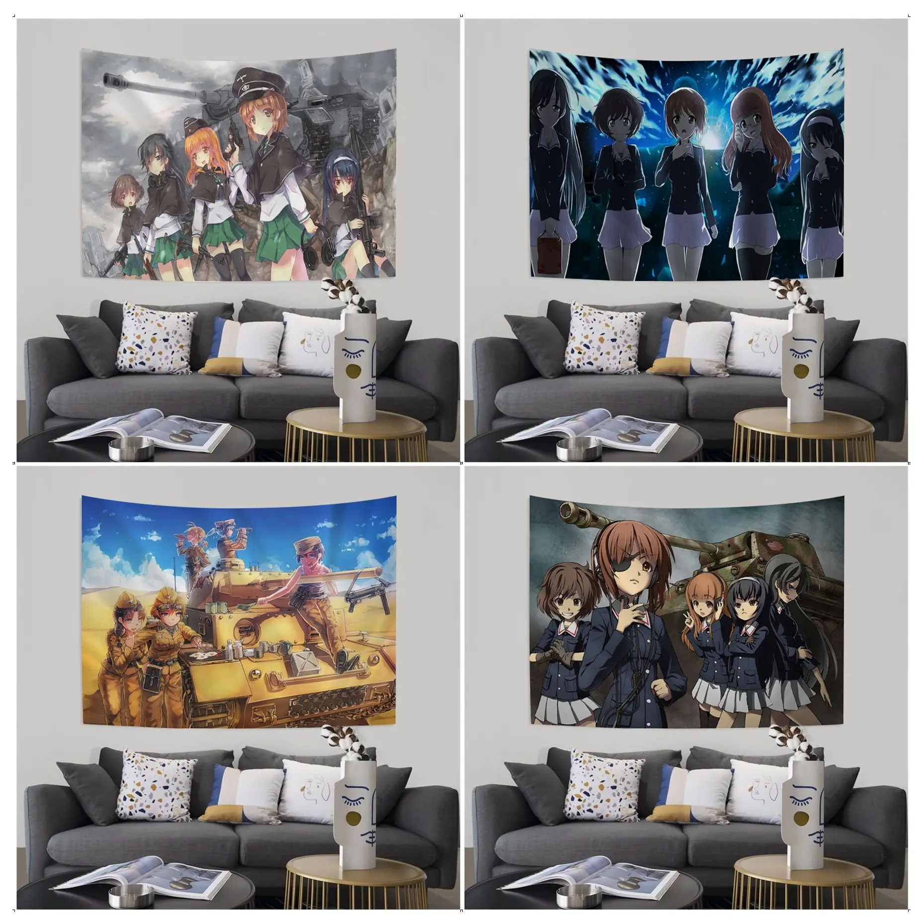 Japanese Anime GIRLS Und PANZER Tapestry Art Printing Indian Buddha Wall Decoration Witchcraft Bohemian Hippie Japanese Tapestry
Japanese Anime GIRLS Und PANZER Tapestry Art Printing Indian Buddha Wall Decoration Witchcraft Bohemian Hippie Japanese Tapestry