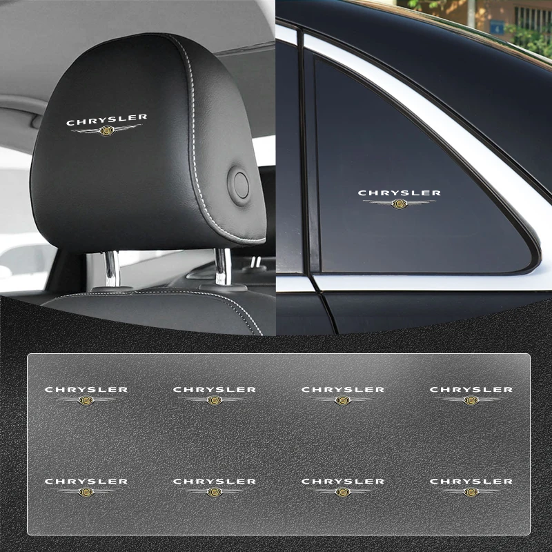 Car Front Seat Headrest Badge Decal Car Side Window Sticker for Chrysler PT Cruiser Town Country Pacifica 300C Sebring Car Goods
Car Front Seat Headrest Badge Decal Car Side Window Sticker for Chrysler PT Cruiser Town Country Pacifica 300C Sebring Car Goods