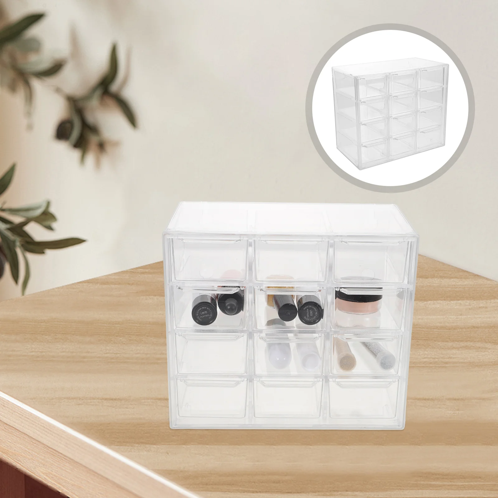 Multi-grid Storage Organizer Sundries Storage Box Cosmetics Storage Case Drawer Storage Box
Multi-grid Storage Organizer Sundries Storage Box Cosmetics Storage Case Drawer Storage Box