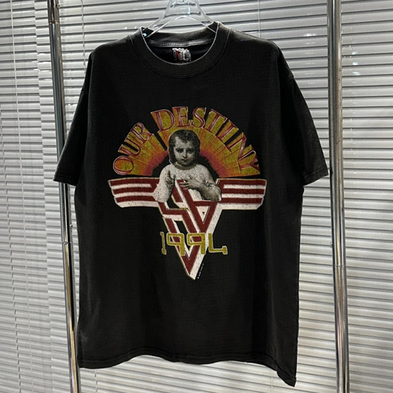 2023 Summer New SAINT MICHAEL T-shirt Alphabet Print Short Sleeve T Shirt High Street Vintage Wash Do Old Men Women Top Tee
2023 Summer New SAINT MICHAEL T-shirt Alphabet Print Short Sleeve T Shirt High Street Vintage Wash Do Old Men Women Top Tee