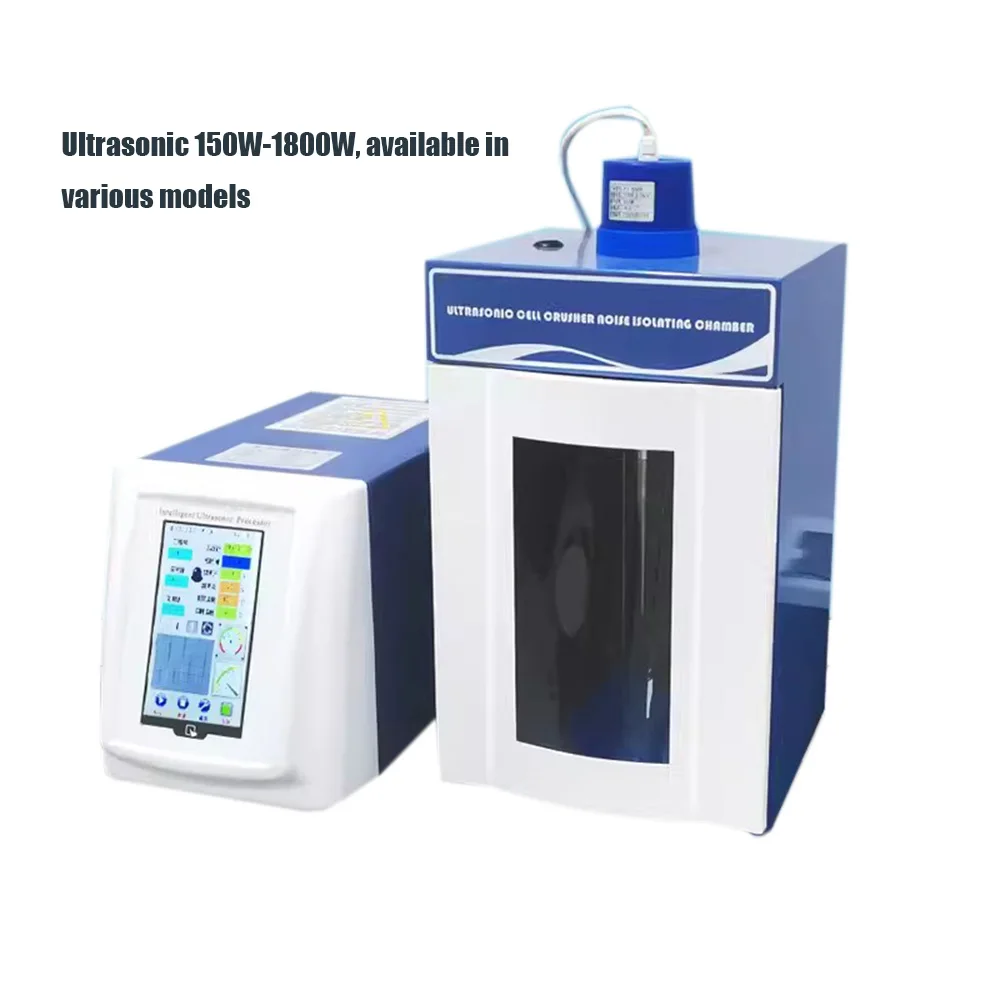 Ultrasonic Homogenizer Sonicator Processor Cell Disruptor Mixer JY96-IIN 150W-1800W
Ultrasonic Homogenizer Sonicator Processor Cell Disruptor Mixer JY96-IIN 150W-1800W
