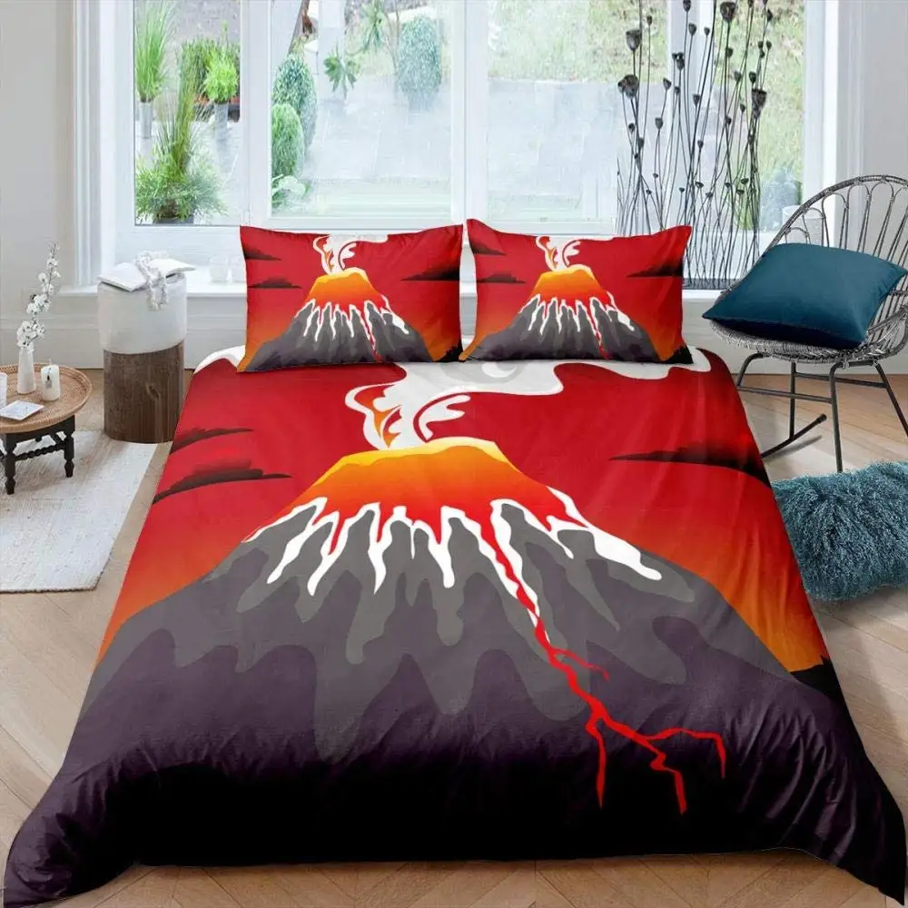 Королевский Комплект постельного белья Volcano King, с извержением вулканического извержения
Королевский Комплект постельного белья Volcano King, с извержением вулканического извержения