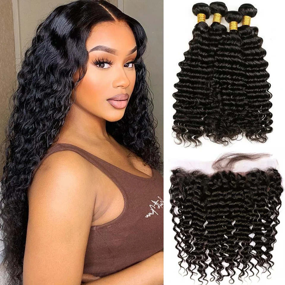 Brazilian Hair Bundles Weave Curly Human Hair Bundles 30 32 34 Inch Water Deep Wave Bundle Remy Extensions 3 4 Bundles For Woman
Brazilian Hair Bundles Weave Curly Human Hair Bundles 30 32 34 Inch Water Deep Wave Bundle Remy Extensions 3 4 Bundles For Woman