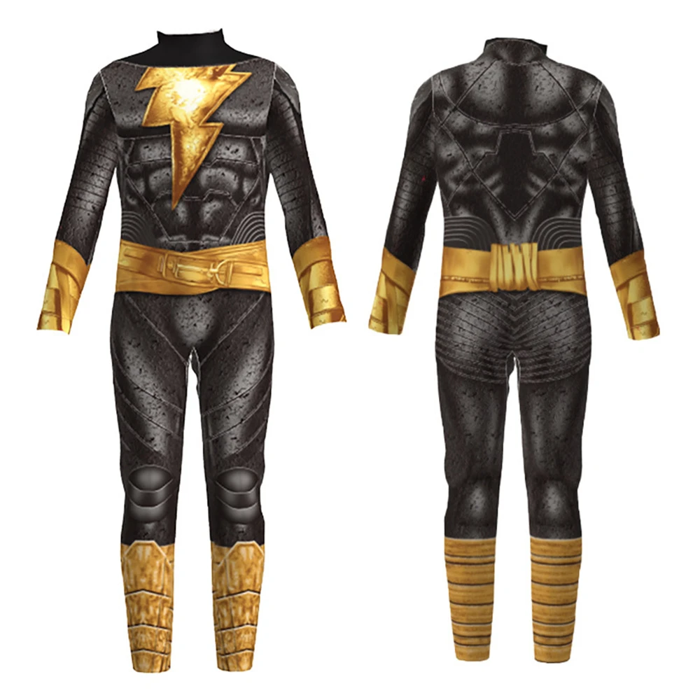 Anime Black Adam Cosplay Adult Child Jumpsuit Cloak Halloween Costumes Men Kid Bodysuit Hooded Cape Halloween Carnival Suit
Anime Black Adam Cosplay Adult Child Jumpsuit Cloak Halloween Costumes Men Kid Bodysuit Hooded Cape Halloween Carnival Suit