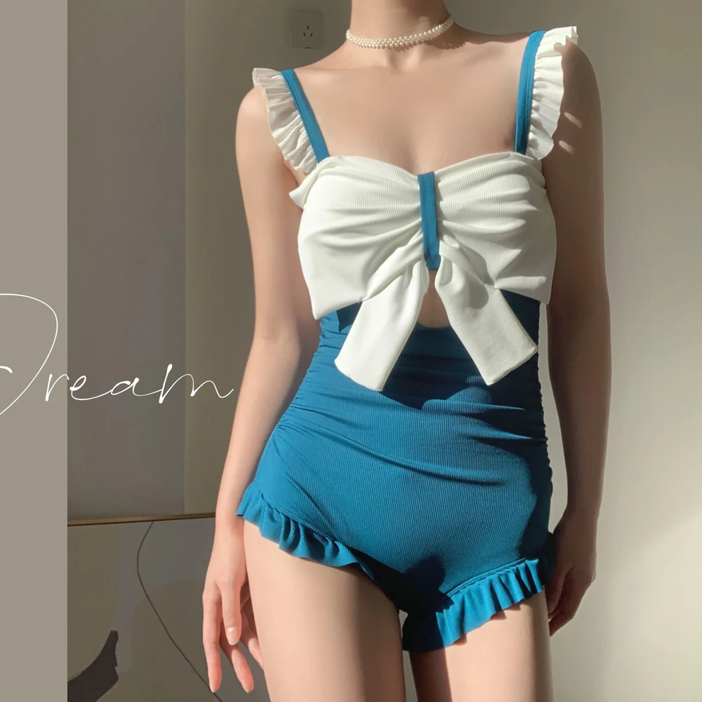 VigoCasey Solid Strapped Swimwear Women 2022 Sexy High Waist Bow Hollow One Piece Swimsuit Bathing Ruffle Backless Monokini
VigoCasey Solid Strapped Swimwear Women 2022 Sexy High Waist Bow Hollow One Piece Swimsuit Bathing Ruffle Backless Monokini