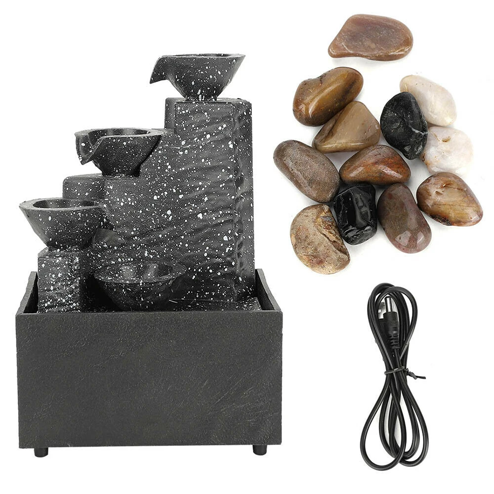 1pc Fountain Ornament Indoor Tabletop Fountain Water Feature LED Lights Statues Home Decor USB Charge Without Battery
1pc Fountain Ornament Indoor Tabletop Fountain Water Feature LED Lights Statues Home Decor USB Charge Without Battery