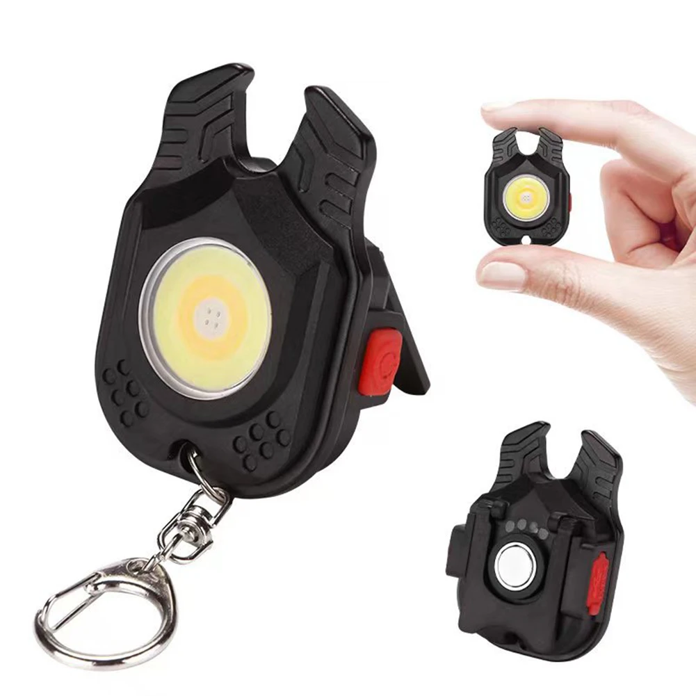 Mini Keychain Flashlight Carabiner Emergency Outdoor Camping Tent Lamp Portable Work Light COB Three Light Sources 2022 New
Mini Keychain Flashlight Carabiner Emergency Outdoor Camping Tent Lamp Portable Work Light COB Three Light Sources 2022 New
