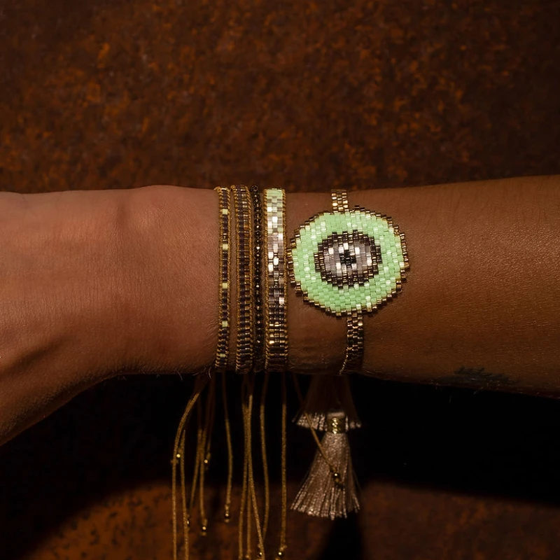 Go2Boho Evil Eye Bracelets Jewellery Fashion Miyuki Beaded Jewelry Adjustable Simple Chain Red Beads Bracelets For Women
Go2Boho Evil Eye Bracelets Jewellery Fashion Miyuki Beaded Jewelry Adjustable Simple Chain Red Beads Bracelets For Women