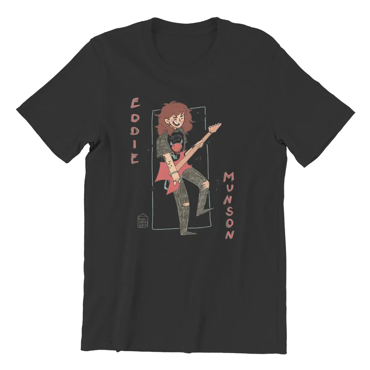 Men's T-Shirt Stranger Eddie Munson Crazy Cotton Tee Shirt Short Sleeve Ellfire Club Dnd Guitare Things T Shirts Clothes Graphic
Men's T-Shirt Stranger Eddie Munson Crazy Cotton Tee Shirt Short Sleeve Ellfire Club Dnd Guitare Things T Shirts Clothes Graphic