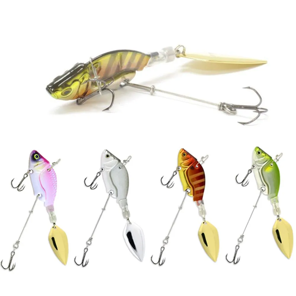 Spinner Bait Metal VIB Jig Fishing Lures spin vibe Rotating Tail Spoon Vibration Chatterbait Japanese Wooblers for Pike perch
Spinner Bait Metal VIB Jig Fishing Lures spin vibe Rotating Tail Spoon Vibration Chatterbait Japanese Wooblers for Pike perch
