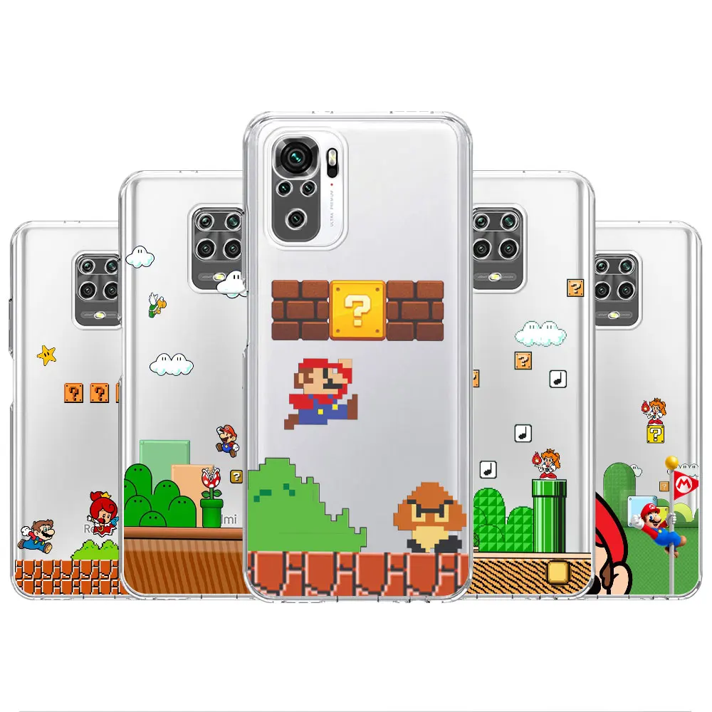 Japan Super Mario Bros For Xiaomi Redmi Note 10 9 Pro 9S 8 8T Waterproof Funda 11 11T K40 9C 9A 10S 7 Soft Black Phone Case
Japan Super Mario Bros For Xiaomi Redmi Note 10 9 Pro 9S 8 8T Waterproof Funda 11 11T K40 9C 9A 10S 7 Soft Black Phone Case