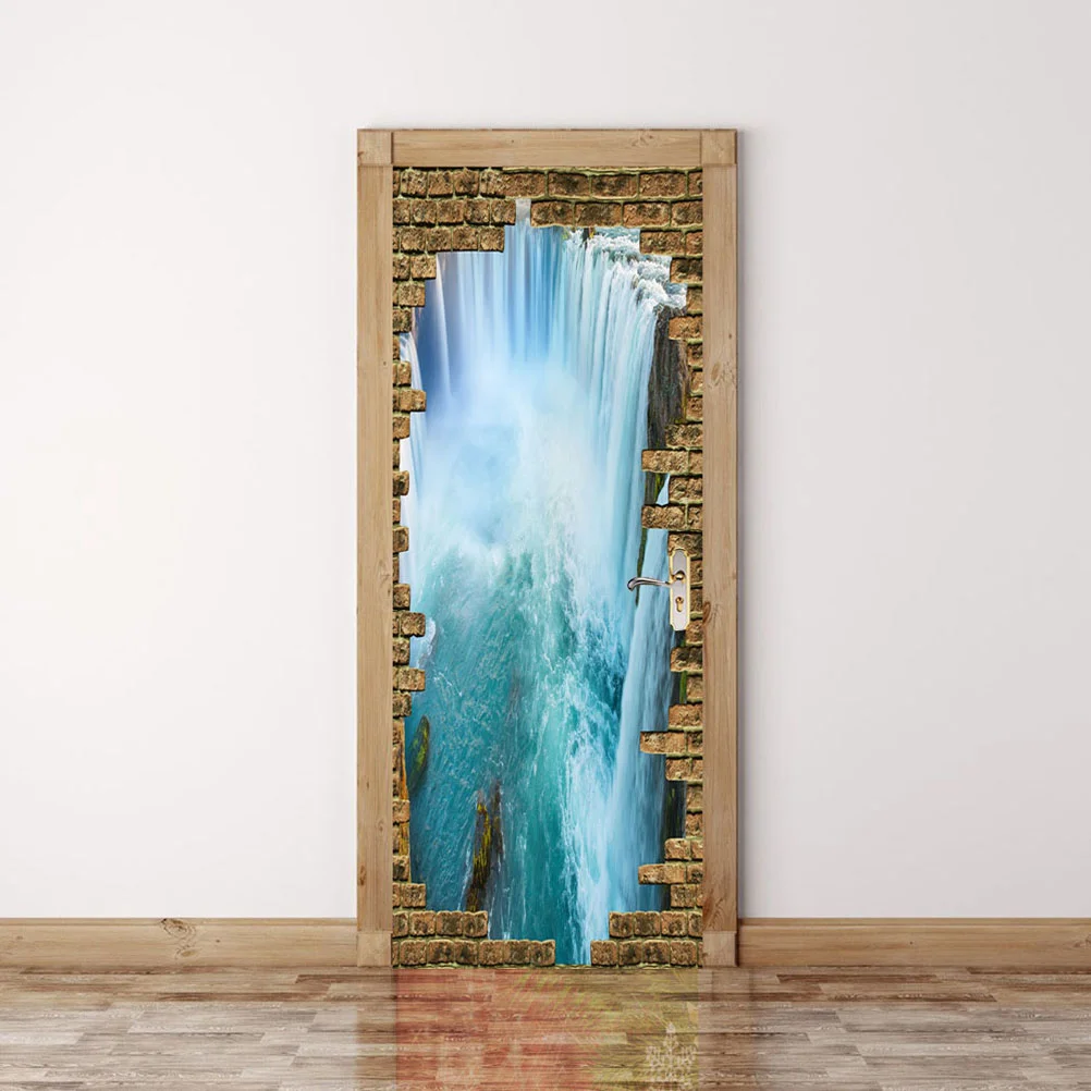 3D Waterfall Door Sticker Removable Door Mural Wall Sticker Door Decals for Home Decoration
3D Waterfall Door Sticker Removable Door Mural Wall Sticker Door Decals for Home Decoration