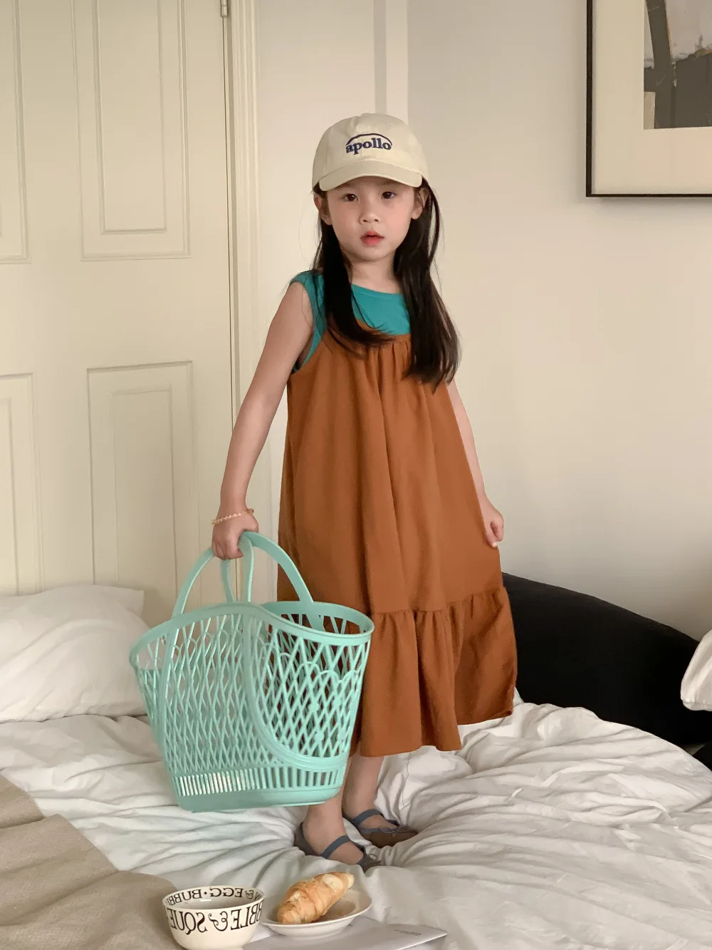 2023 Summer New Baby Girls Solid Cotton Casual Sling Dress Children Patchwork Vest Skirt Kids Soft Comfortable Princess Dress
2023 Summer New Baby Girls Solid Cotton Casual Sling Dress Children Patchwork Vest Skirt Kids Soft Comfortable Princess Dress