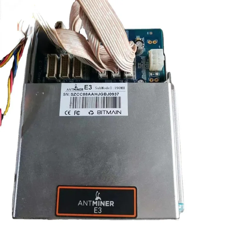 Second Hand Eth Miner Original Bitmain E3 for Mining Ethereum Crypto Currency Asic Miner
Second Hand Eth Miner Original Bitmain E3 for Mining Ethereum Crypto Currency Asic Miner