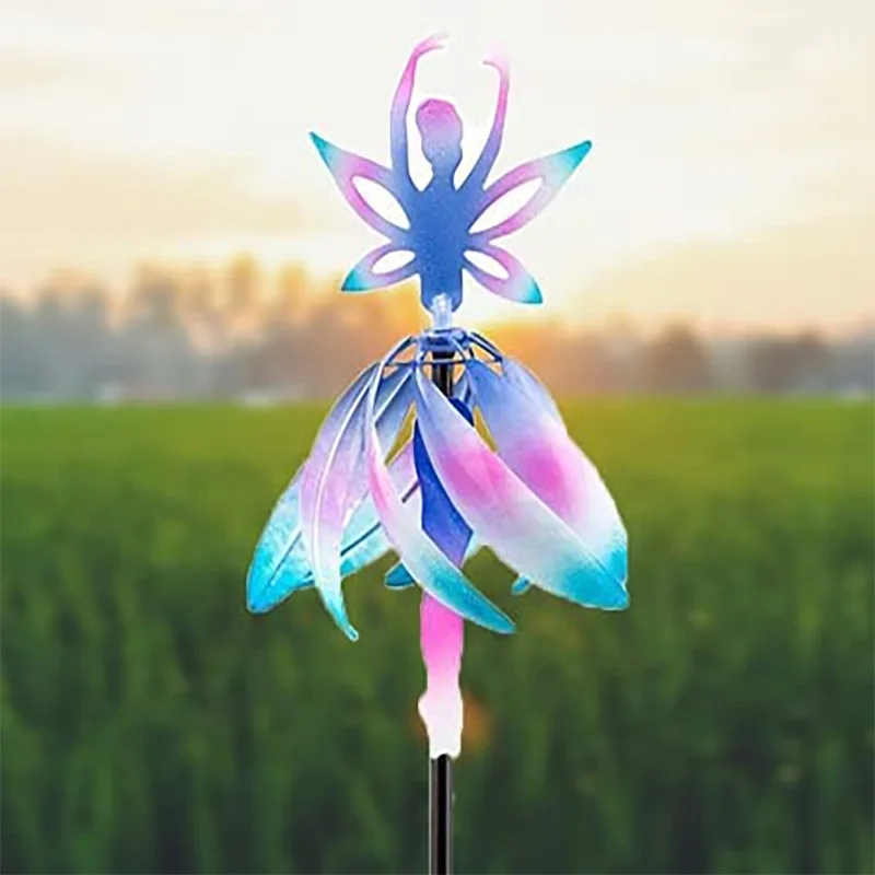 1~10PCS Rotating Girl Wind Chimes Color-changing Ballet Spinning Girl Ornament Gradient Ribbon Pole Outdoor Garden Decoration
1~10PCS Rotating Girl Wind Chimes Color-changing Ballet Spinning Girl Ornament Gradient Ribbon Pole Outdoor Garden Decoration